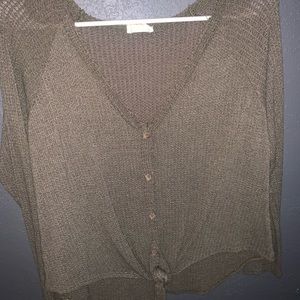 Army green long sleeve